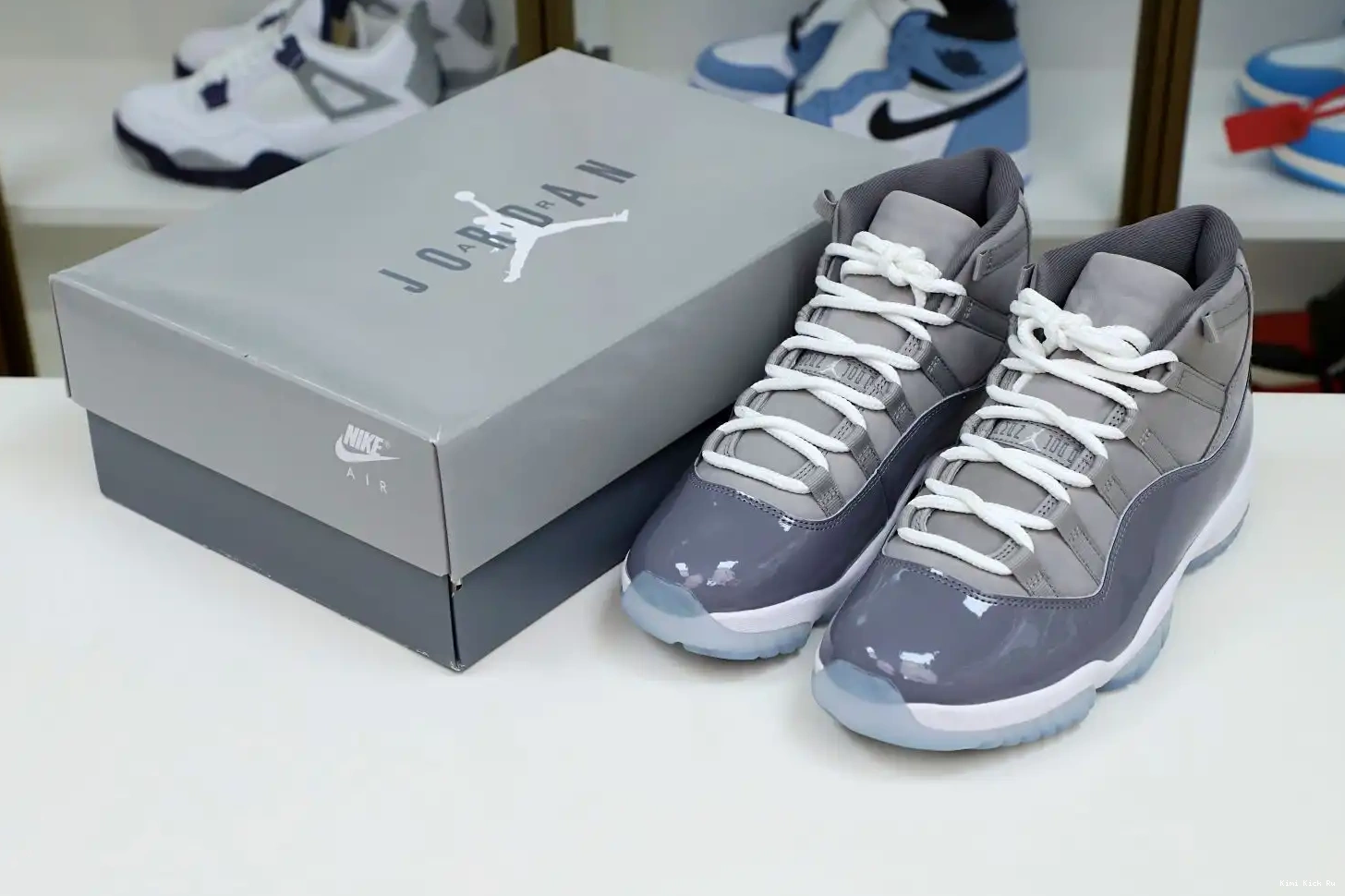 RETRO 'COOL JORDAN 11 2021 Kimikick GREY' AIR 0814